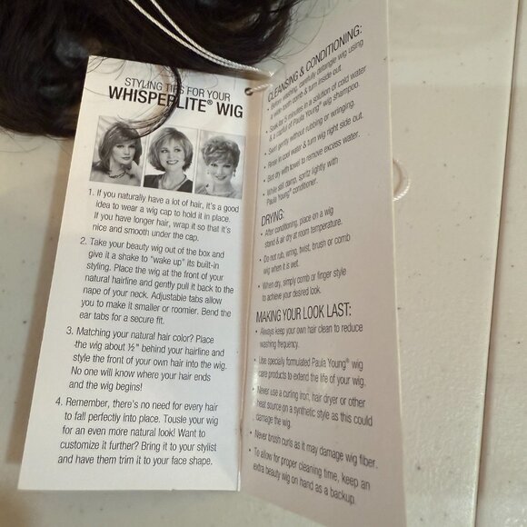 Paula Young Wig A5036 W/L Color Me Beautiful Color SF6/11 Brunette sizeA BNIB - Picture 8 of 11